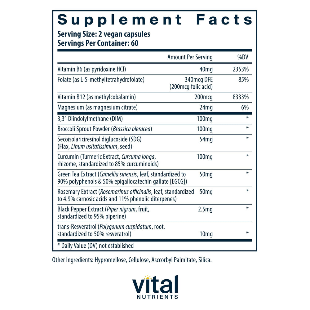 DIM supplement with flax seeds for hormone metabolism