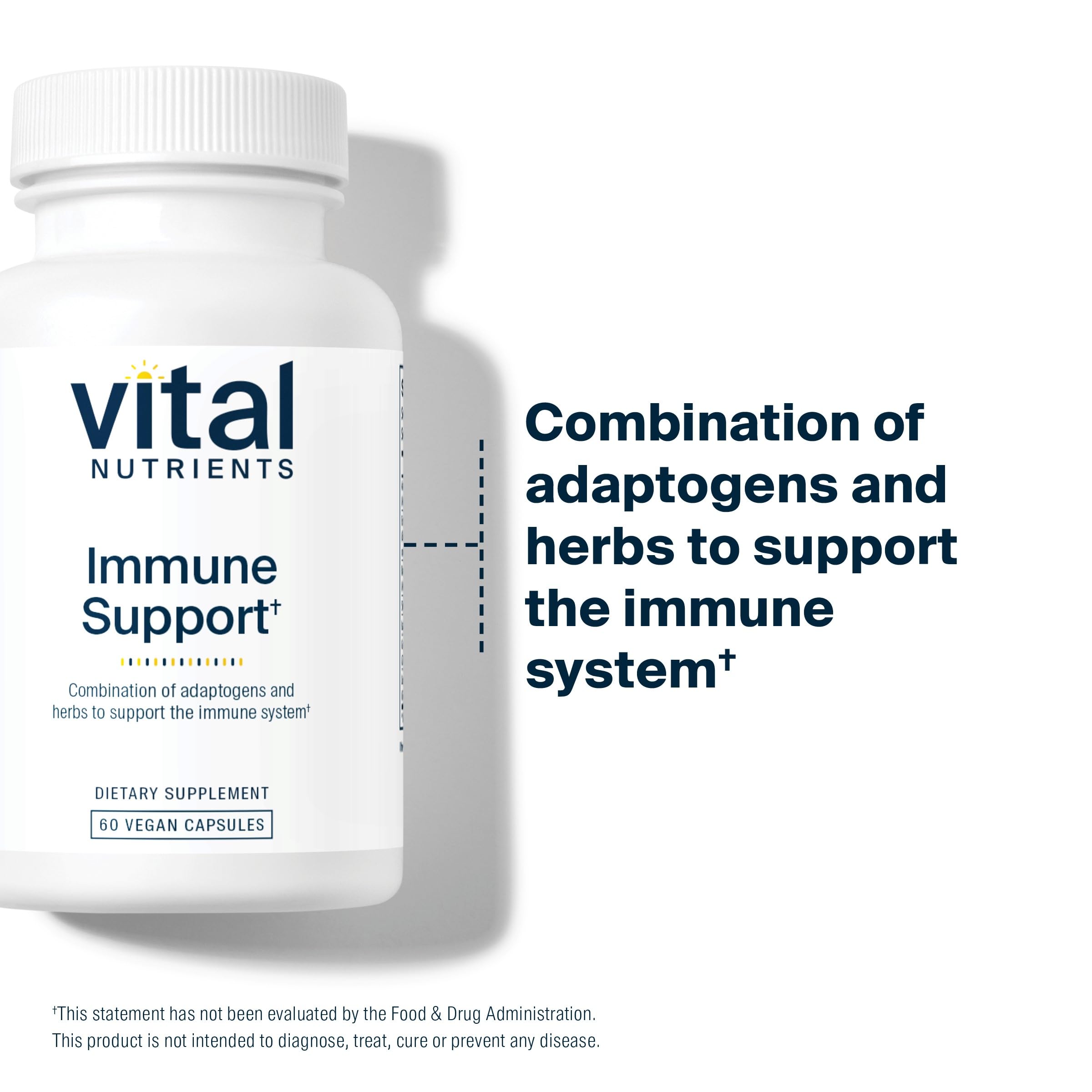 Usage directions and serving size for Vital Nutrients Immune Support