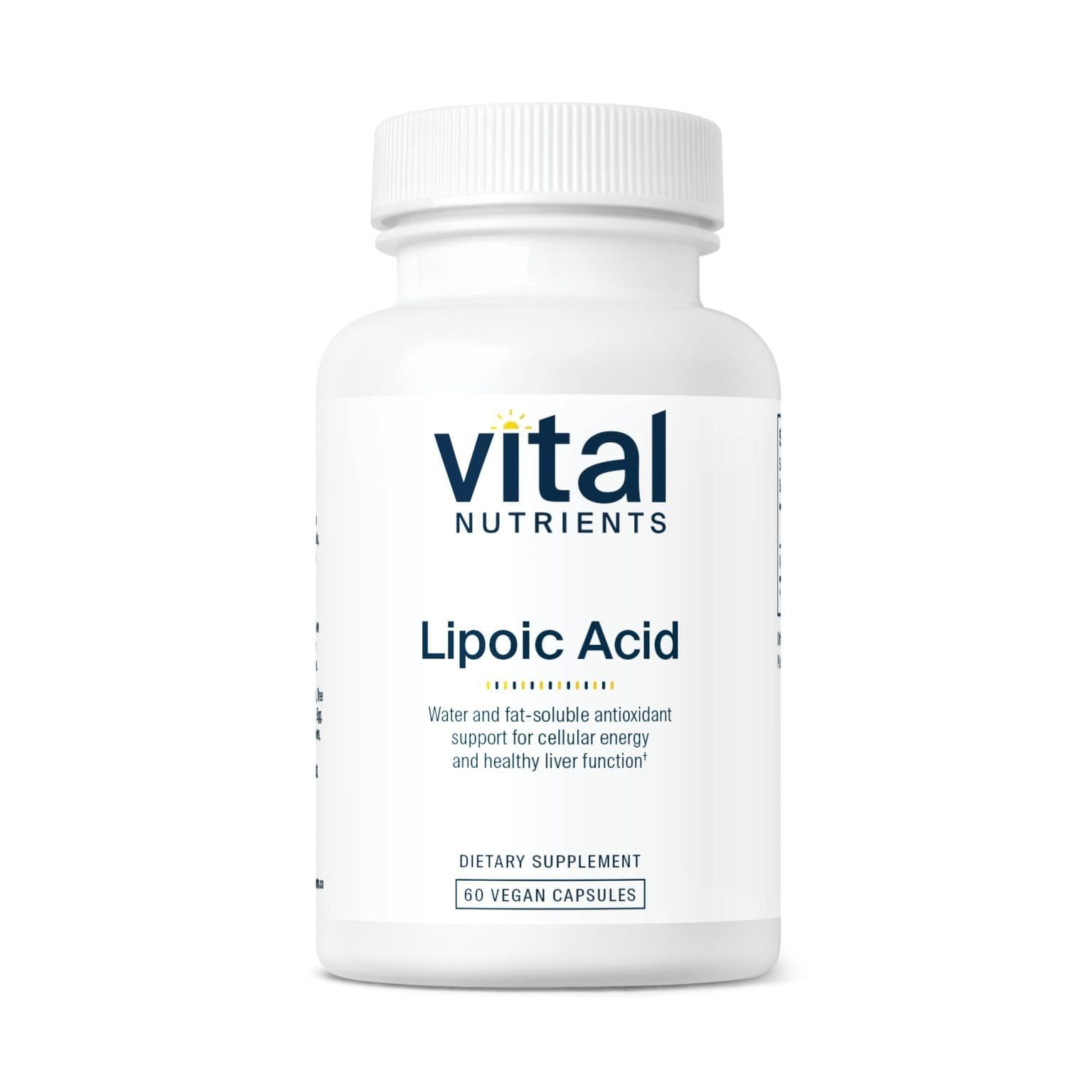 Vital Nutrients Lipoic Acid 300mg bottle front view
