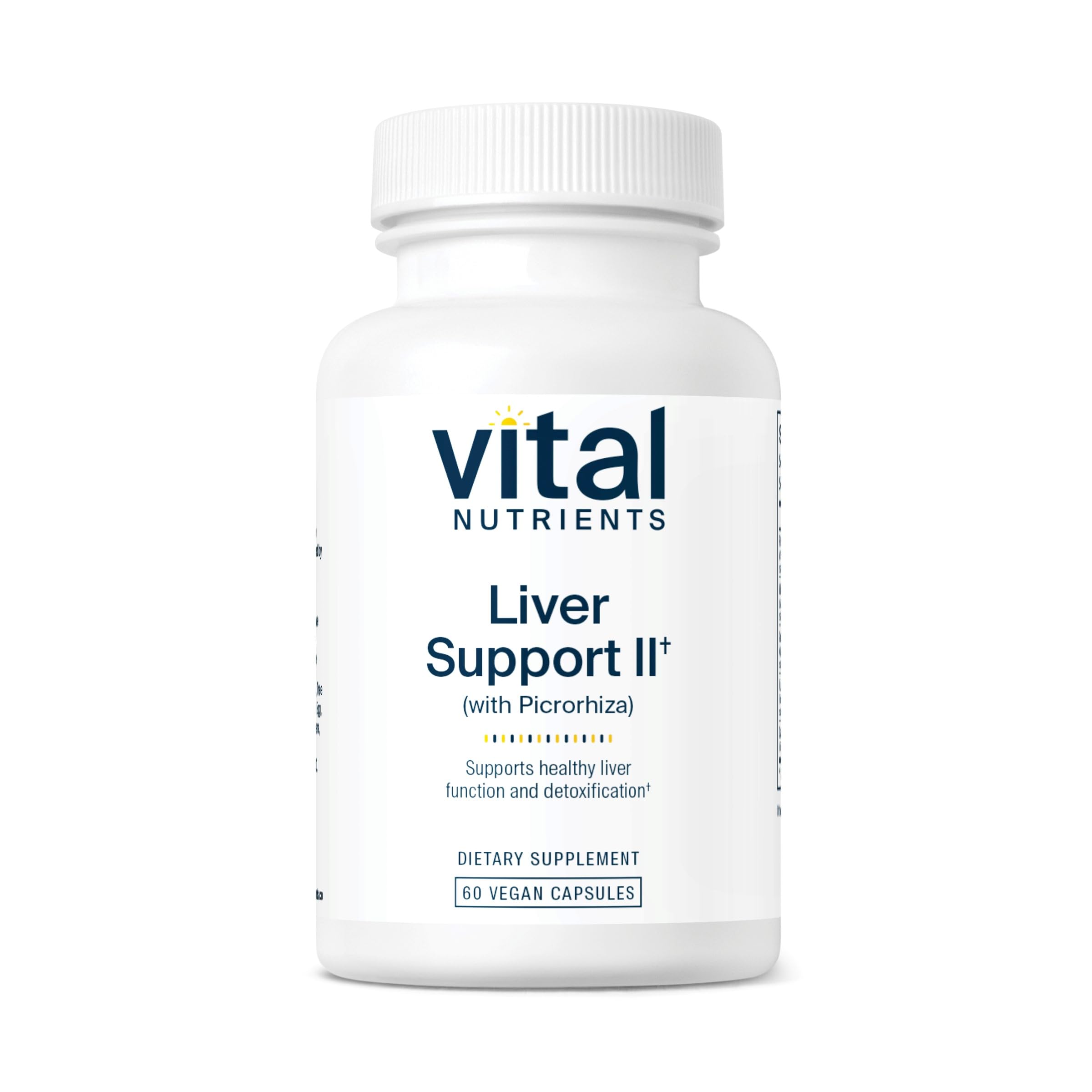 Vital Nutrients Liver Support II hero image with product packaging
