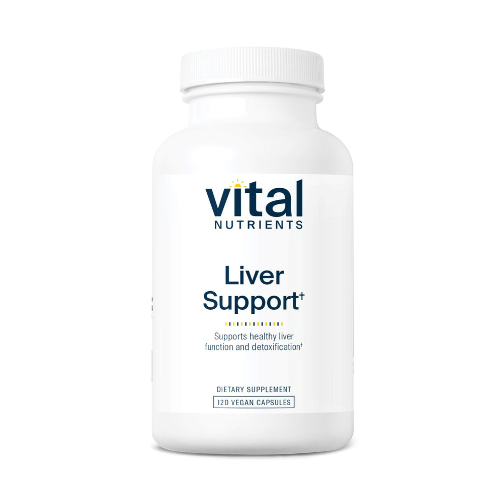 Bottle of Vital Nutrients Liver Support with milk thistle and curcumin