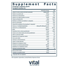 Iron and copper-free multivitamin for flexible daily wellness