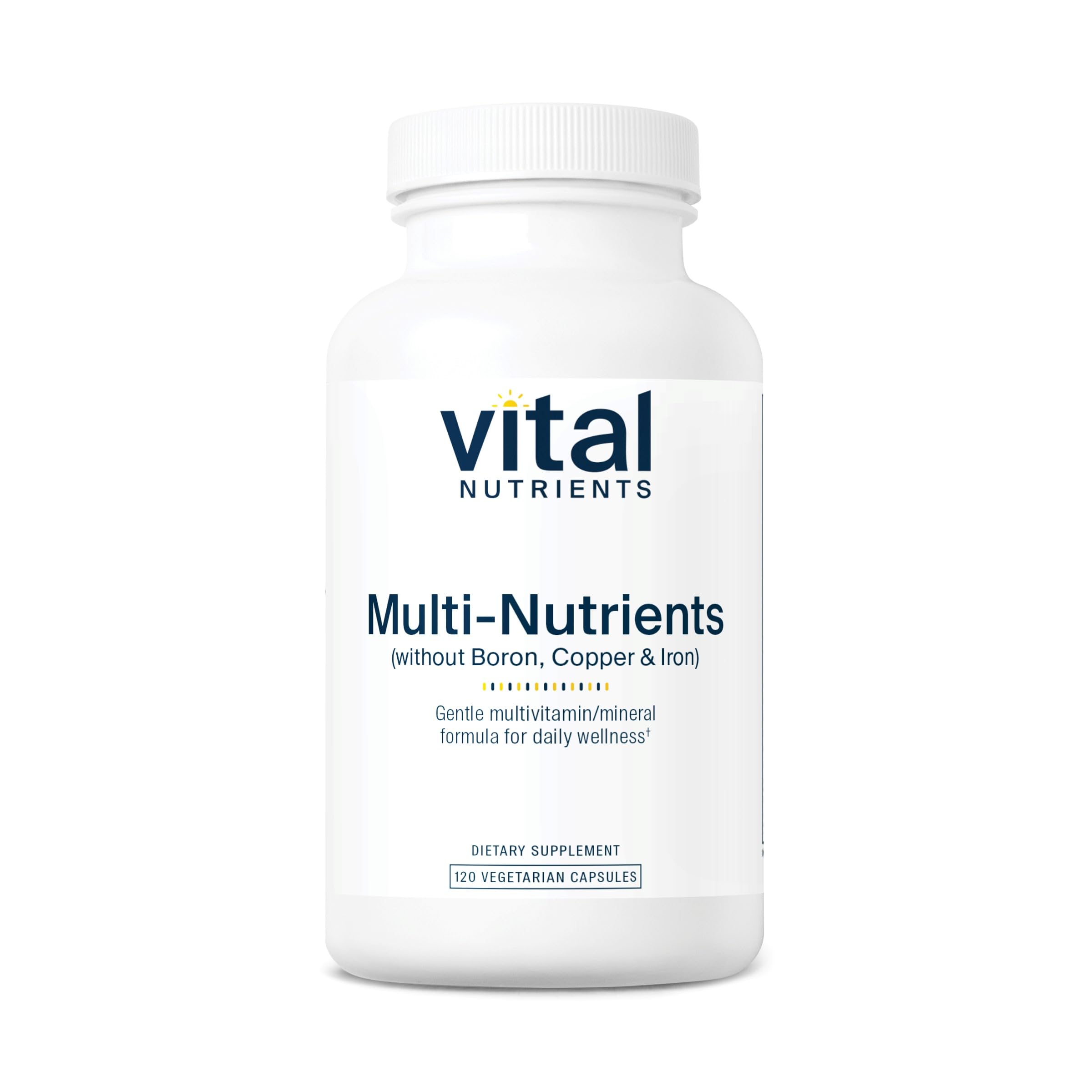 Vital Nutrients Multi-Nutrients 5 bottle label
