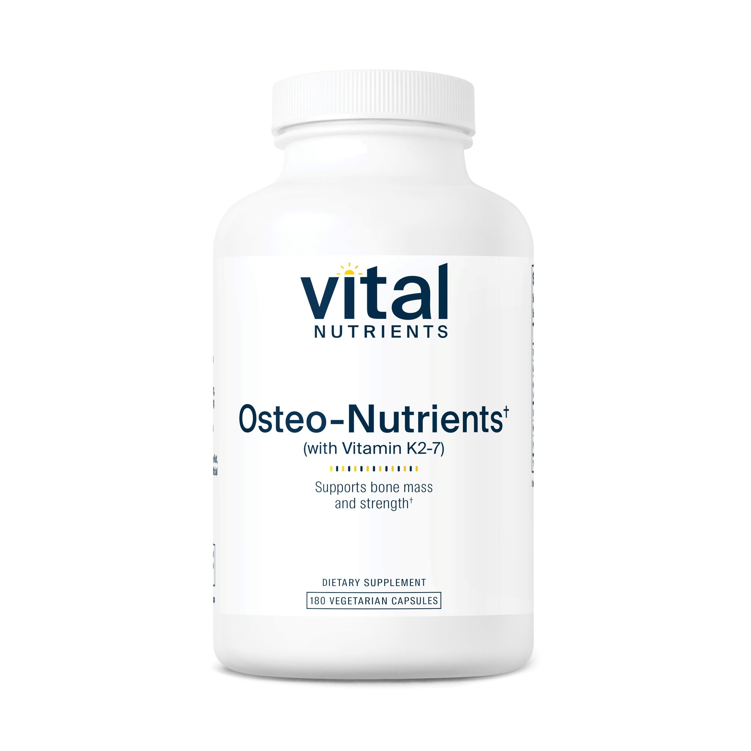 Osteo-Nutrients bottle and label