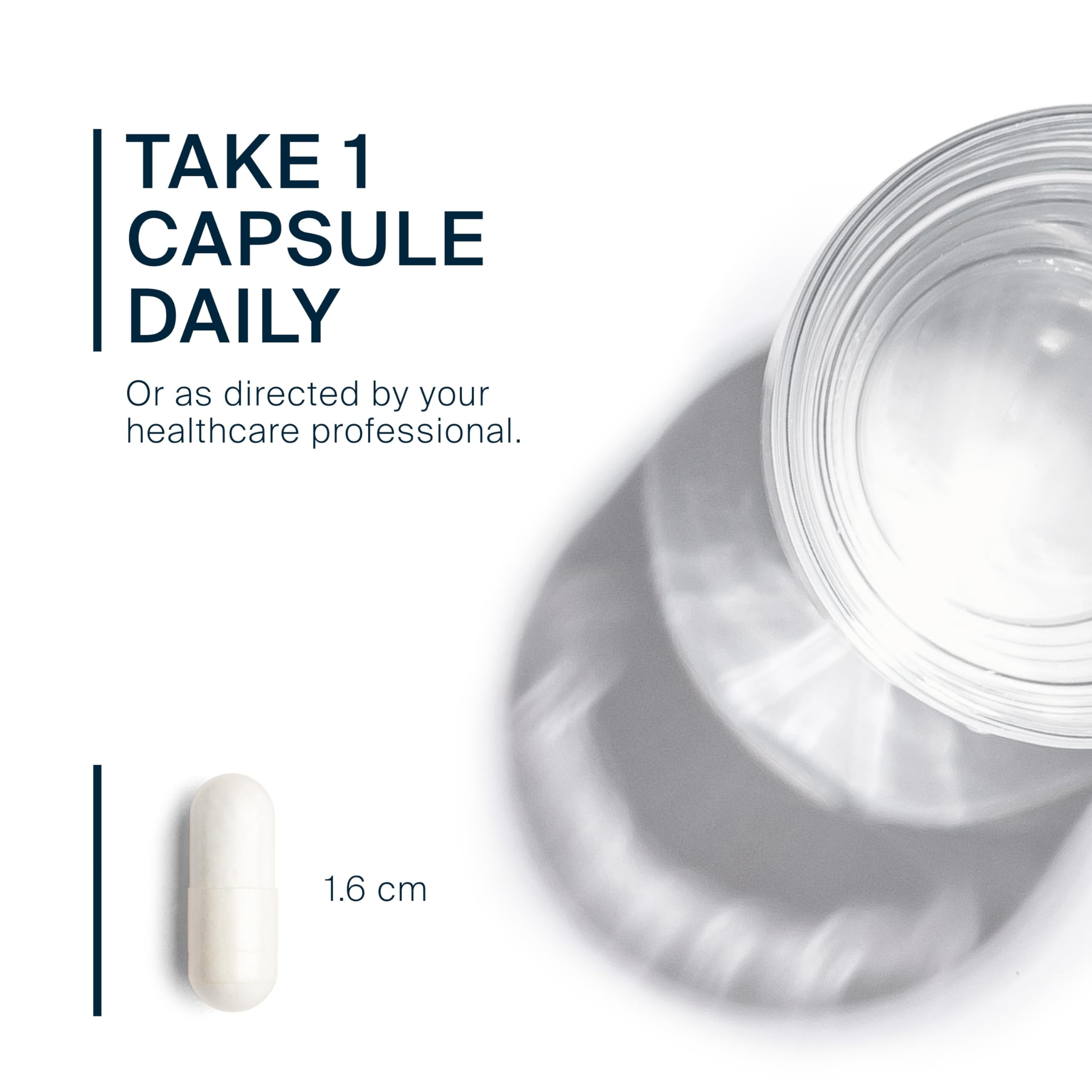 Back view of bottle with supplement facts