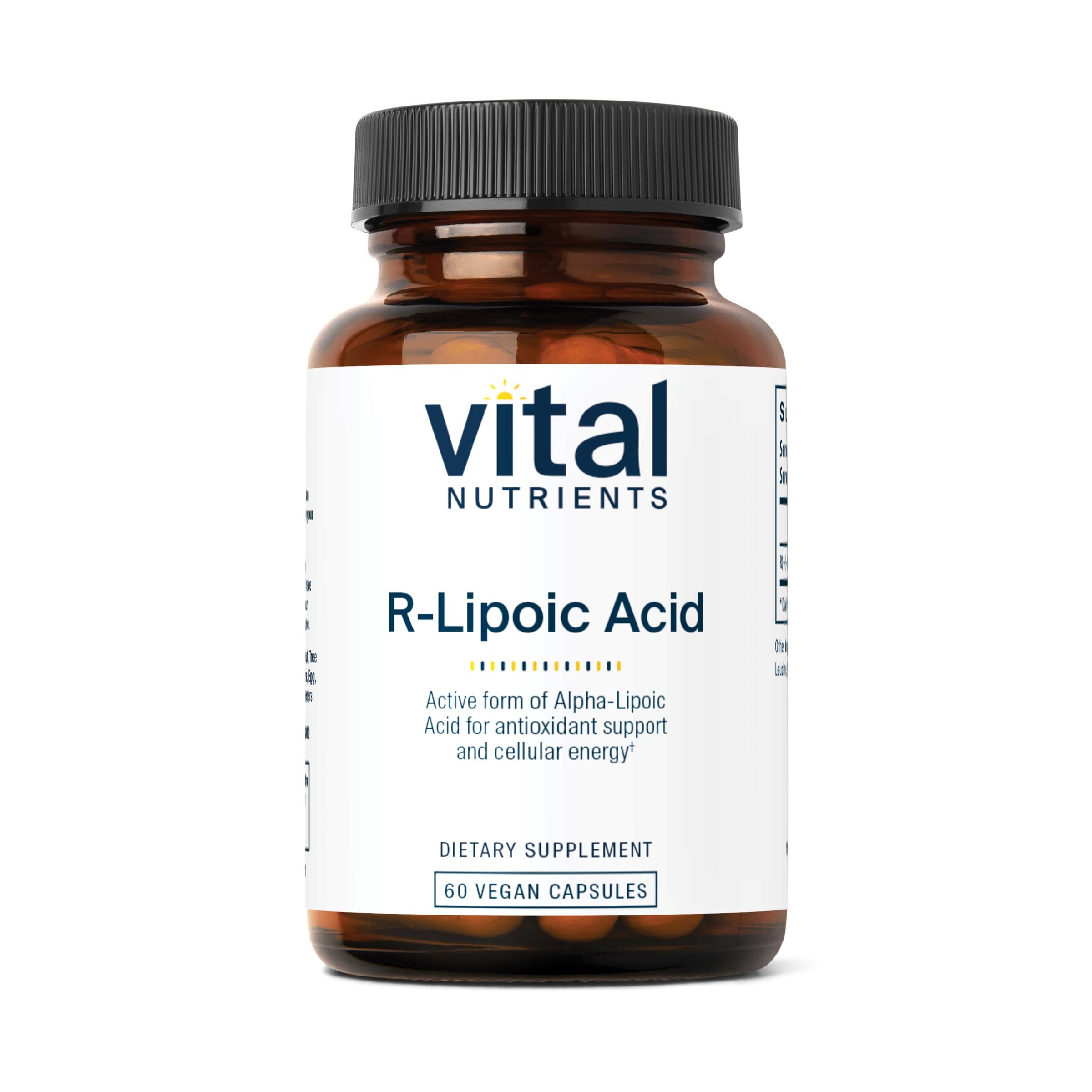 Vital Nutrients R-Lipoic Acid 60 capsules bottle