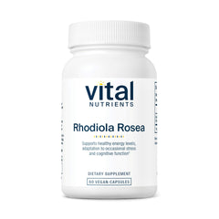 Vital Nutrients Rhodiola Rosea bottle and label