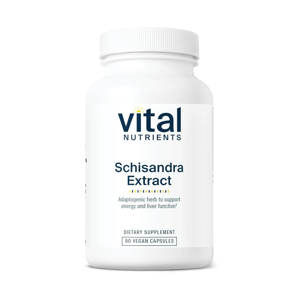 Vital Nutrients Schisandra Extract bottle label
