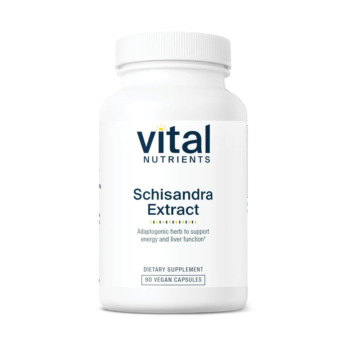 Vital Nutrients Schisandra Extract bottle label