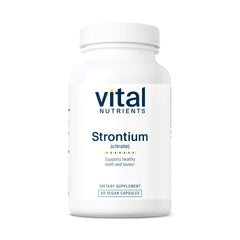 Vital Nutrients Strontium Citrate bottle front view