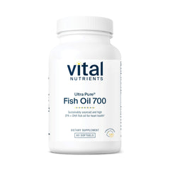 Front-facing bottle of Vital Nutrients Ultra Pure Fish Oil 700
