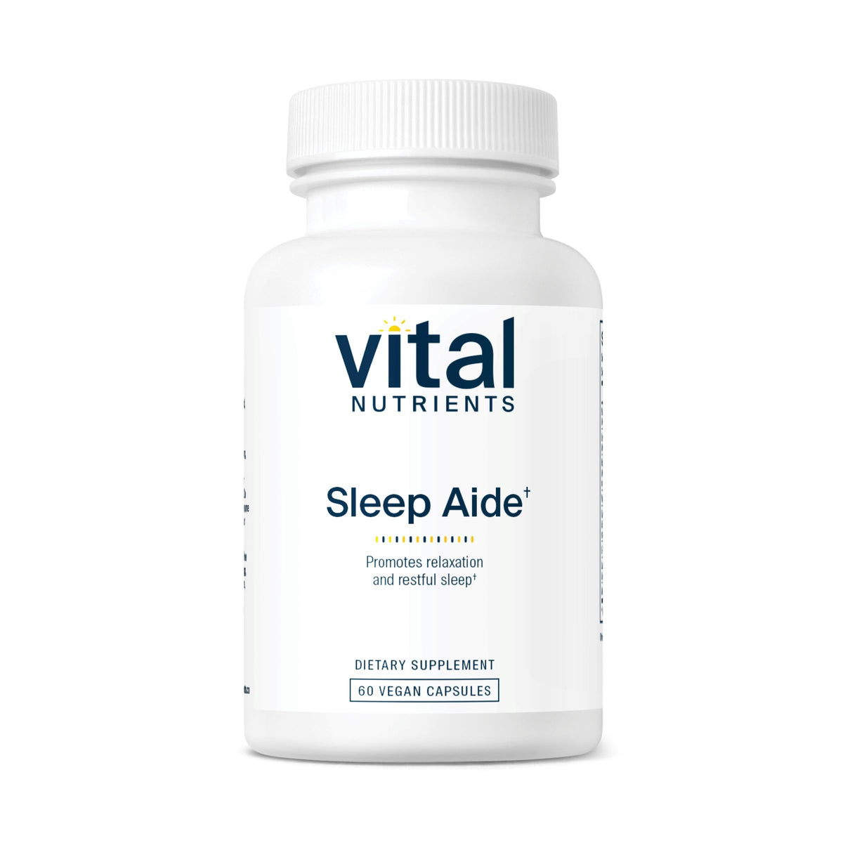 Vital Nutrients vegan sleep supplement with 60 capsules - hero image