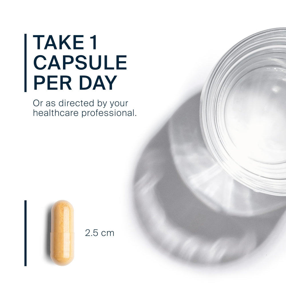 Icons indicating vegan, gluten-free and non-GMO attributes for B-Complex