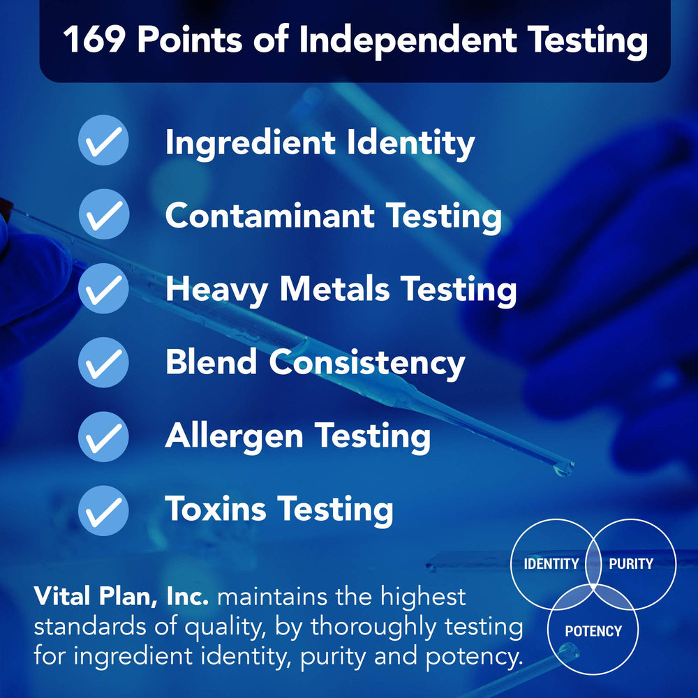 Serving size and 120 capsules indicator on bottle