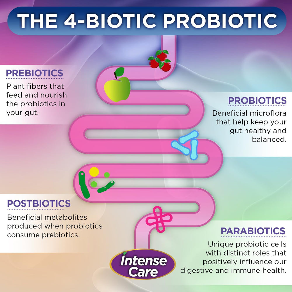 Illustration of gut-brain health and probiotic benefits