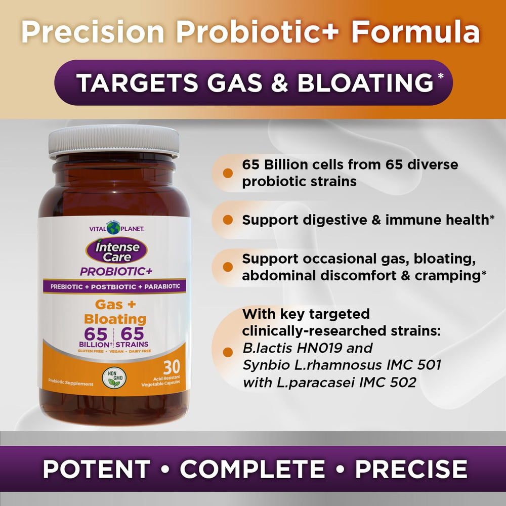 Quality and third-party certification seal on Vital Planet product