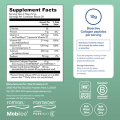 Vital Proteins Bioactive Collagen Complex bottle tilted for display