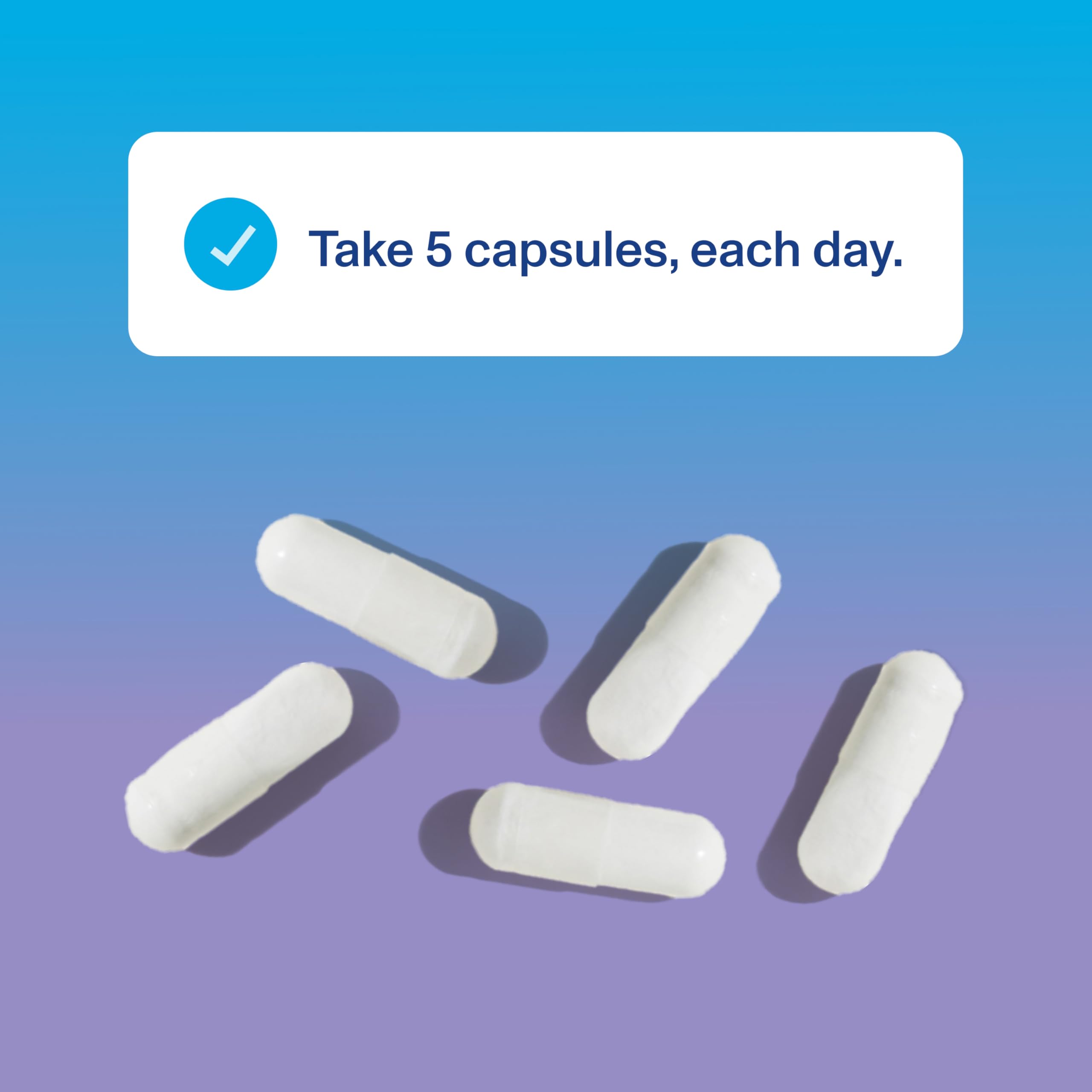 Daily-use capsules for beauty routine