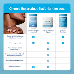 Close-up of collagen powder with Vital Proteins label