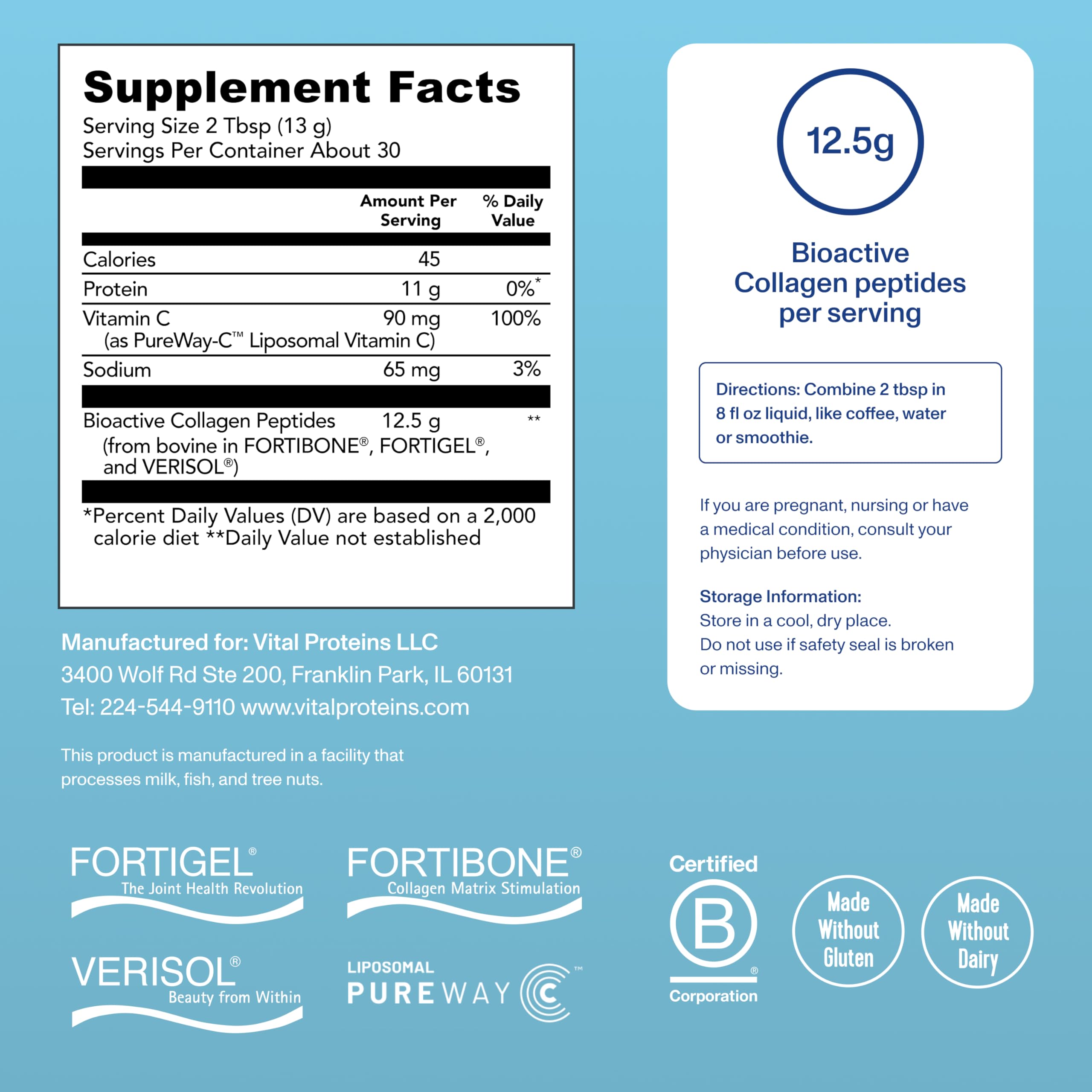 Daily Foundational Support packaging and label