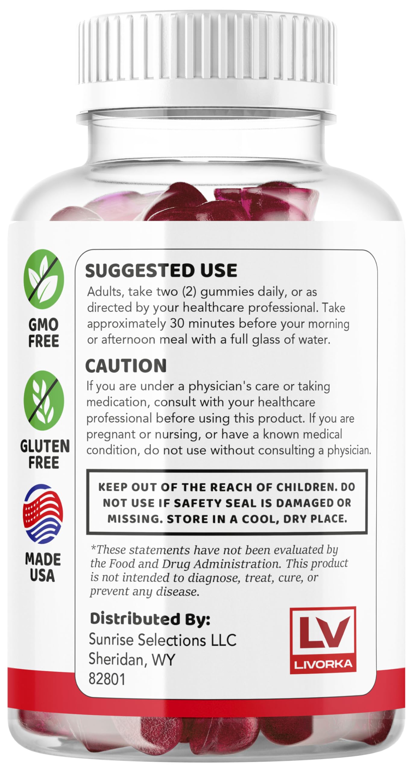 Natural ingredients highlight for Vital Pump XL Max Gummies