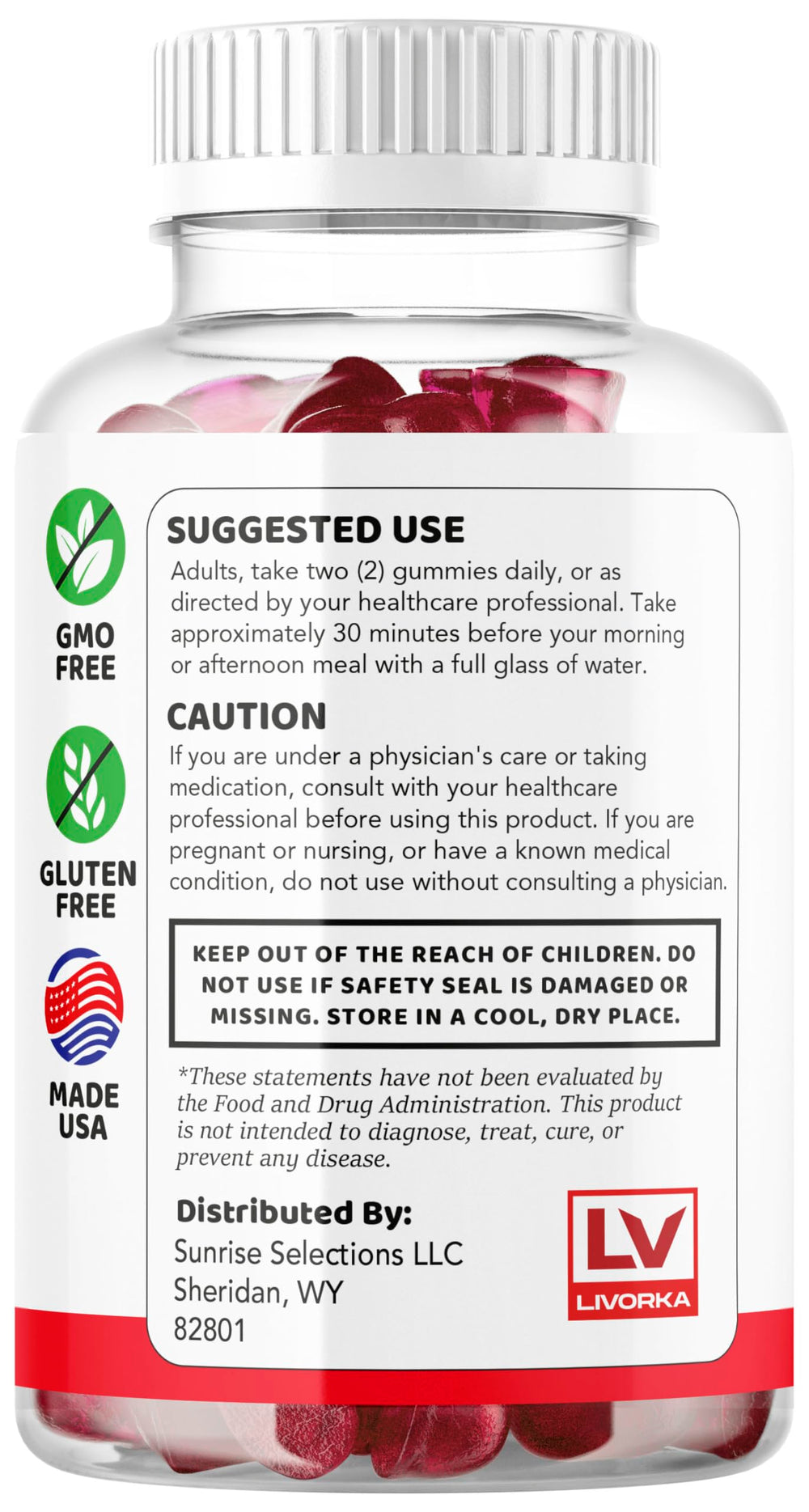 Natural ingredients highlight for Vital Pump XL Max Gummies