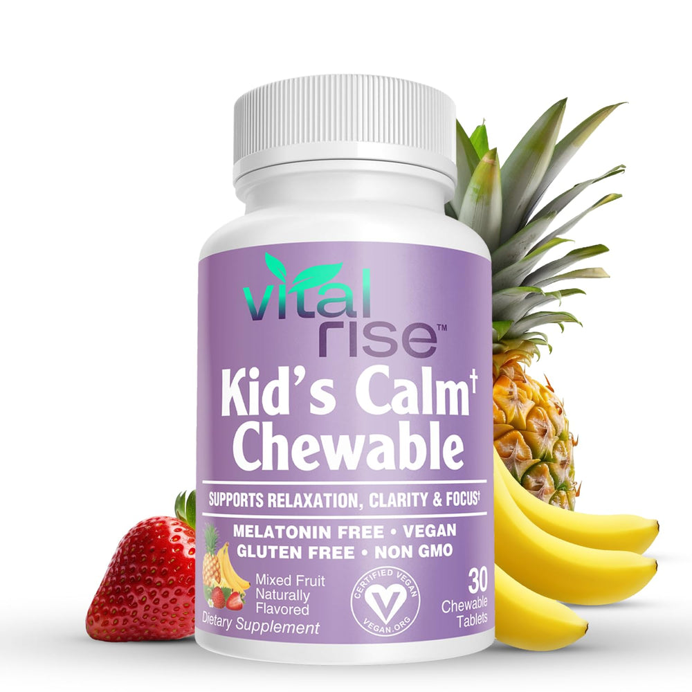 Vital Rise Kids Magnesium Chewables bottle front view