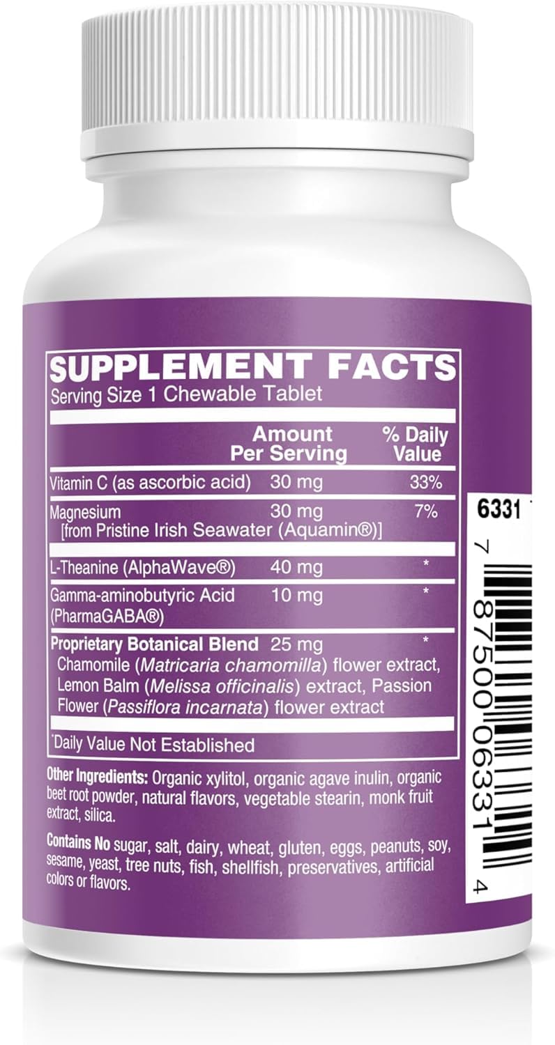 Vital Rise Kids Magnesium Chewables packaging and bottle together