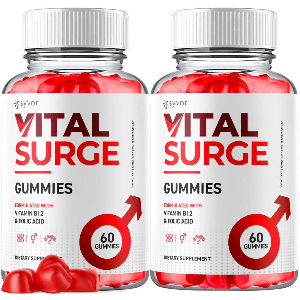 Two-pack Vital Surge Gummies product hero image