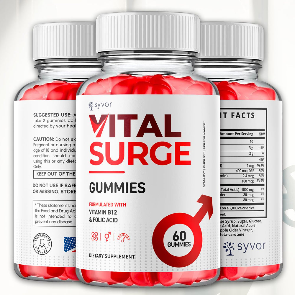 Vital Surge Gummies 2-pack display pack shot