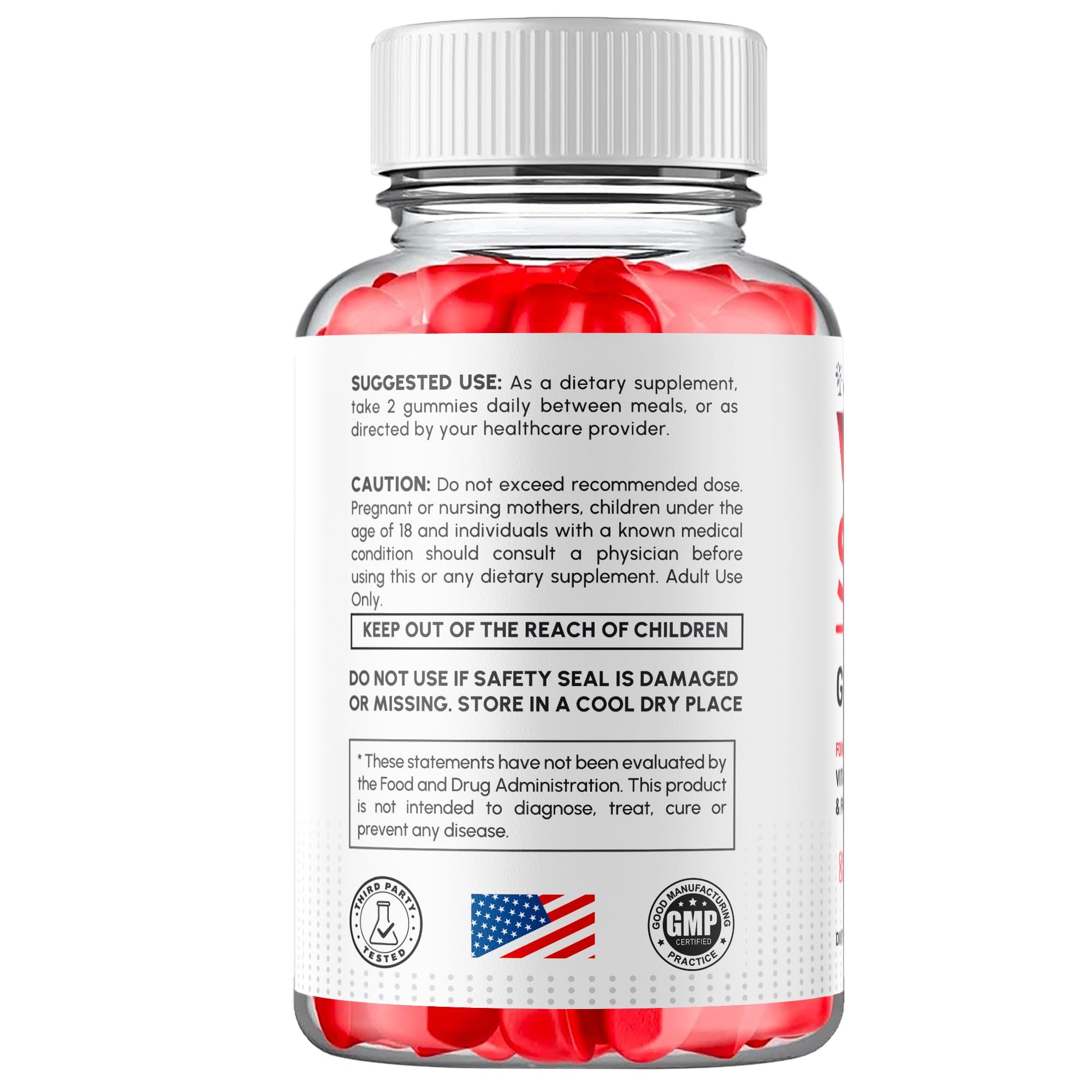 Vital Surge Mens Detox gummies promotional image