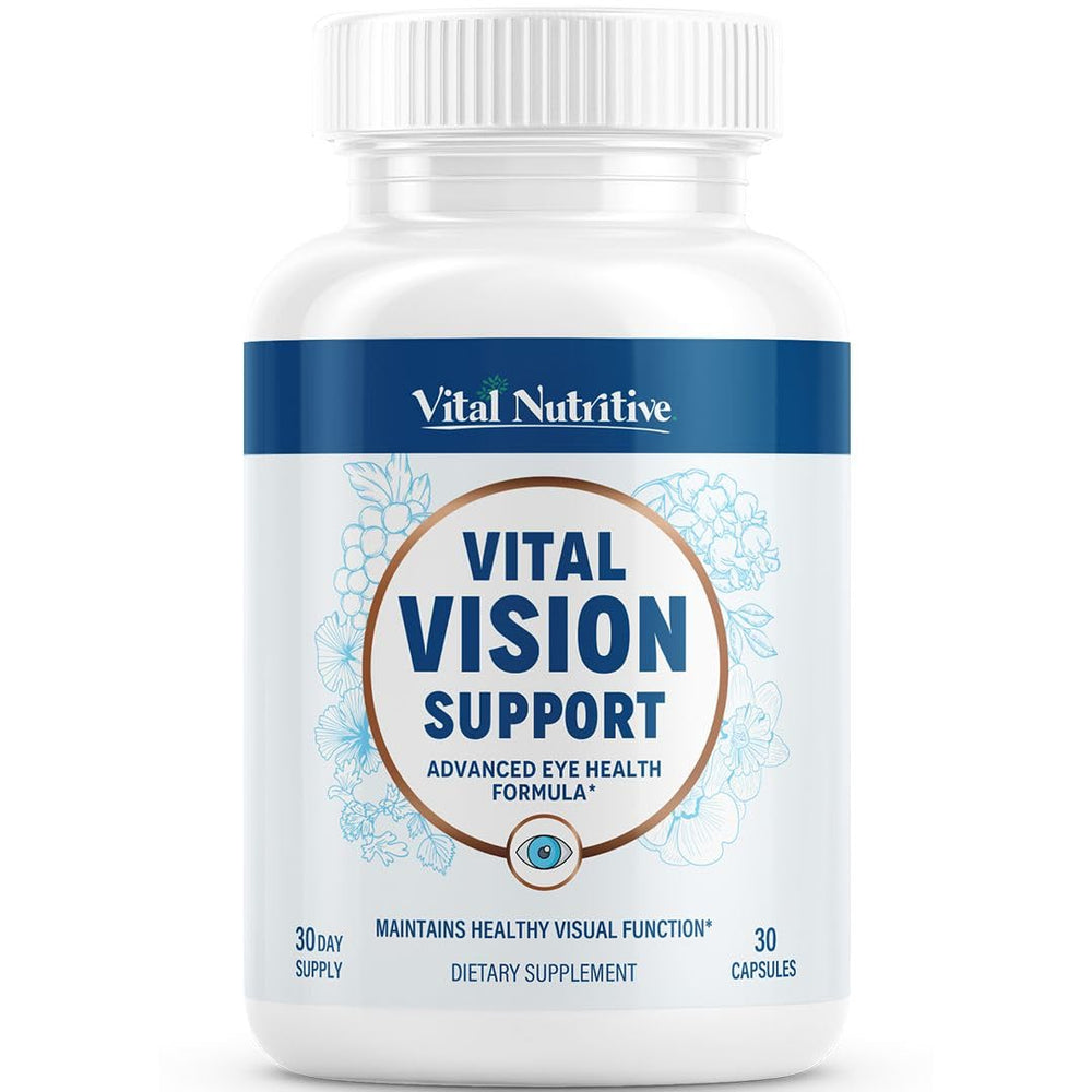 Vital Vision Support bottle and label