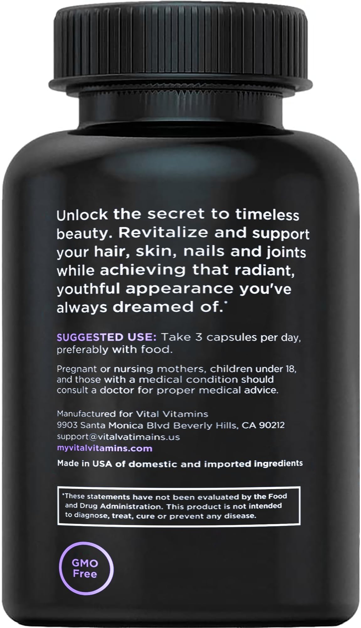 Vital Vitamins branding and packaging