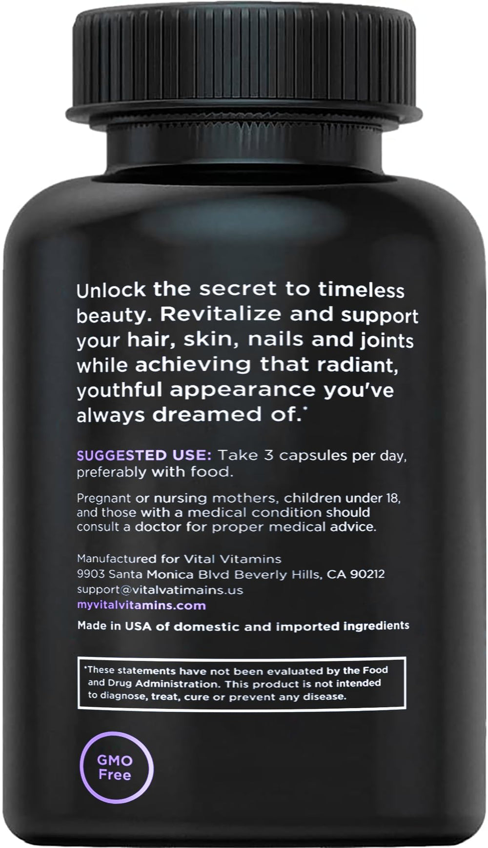 Vital Vitamins branding and packaging