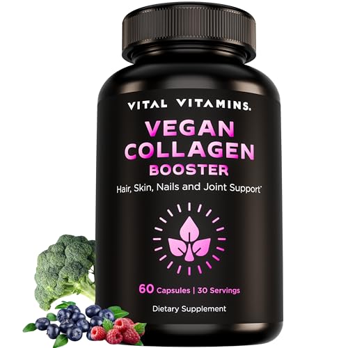 Vital Vitamins Vegan Collagen Booster bottle front view
