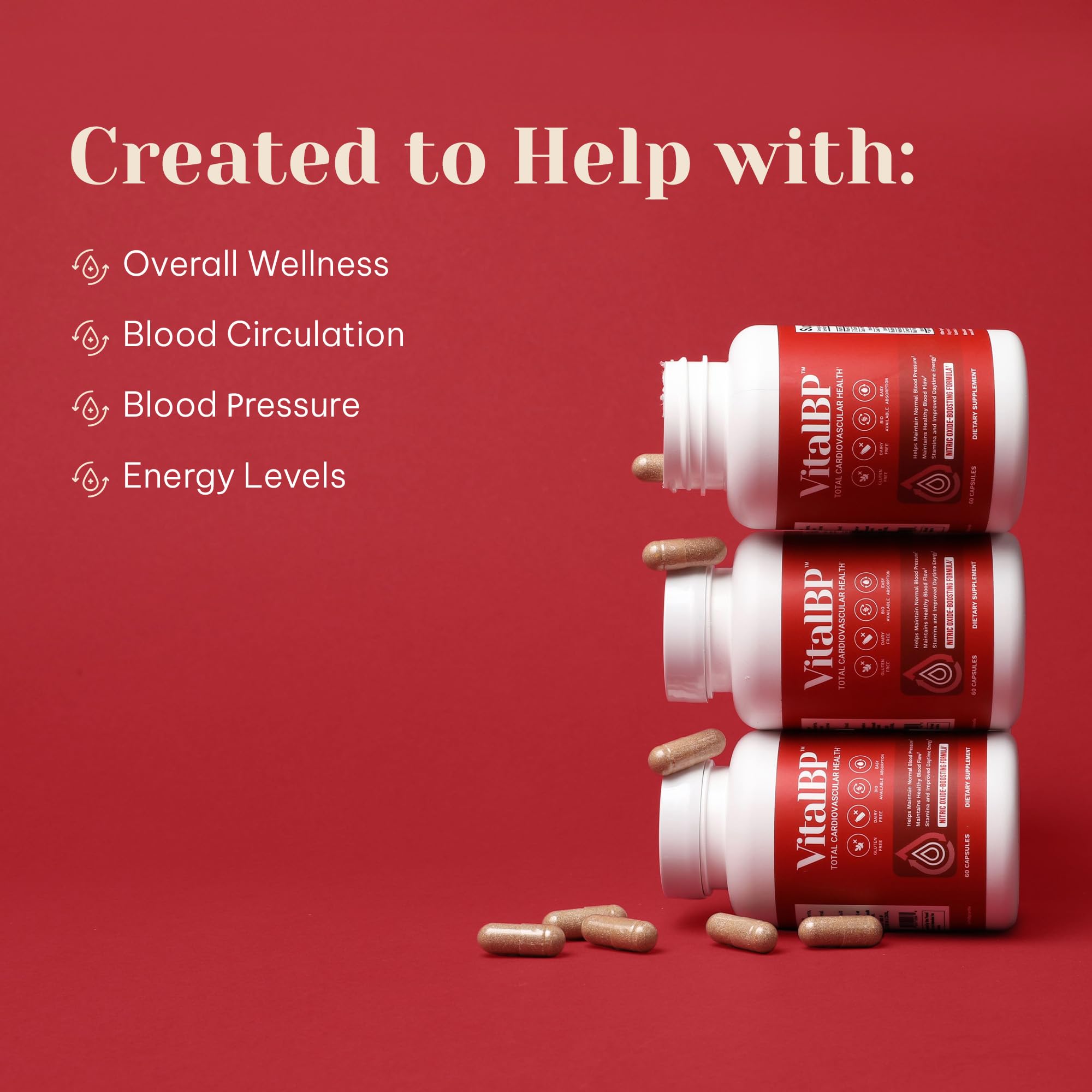 Image highlighting Vitamin D3 and K2 for arterial health