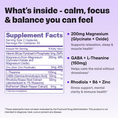 GABA and L-Theanine calming visualization 04