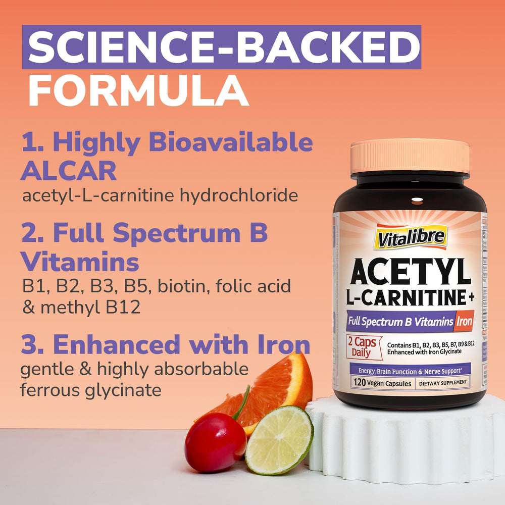 Vitalibre brand logo with GMP manufacturing badge