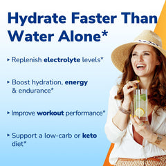 Vitalibre electrolytes being poured into a glass, pineapple-pear, refreshing hydration after training.