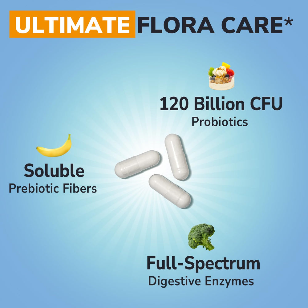 Gluten-free and allergen-free icons on Vitalibre Probiotics label