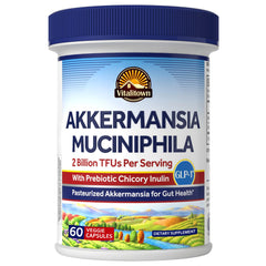 Vitalitown Akkermansia Probiotic bottle with 60 vegetable capsules