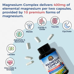 Magnesium supports sleep, heart health and energy