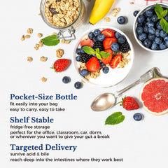 Delayed-release probiotic capsules image