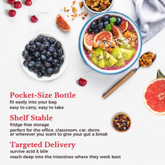 Digestive health support from Vitalitown probiotic