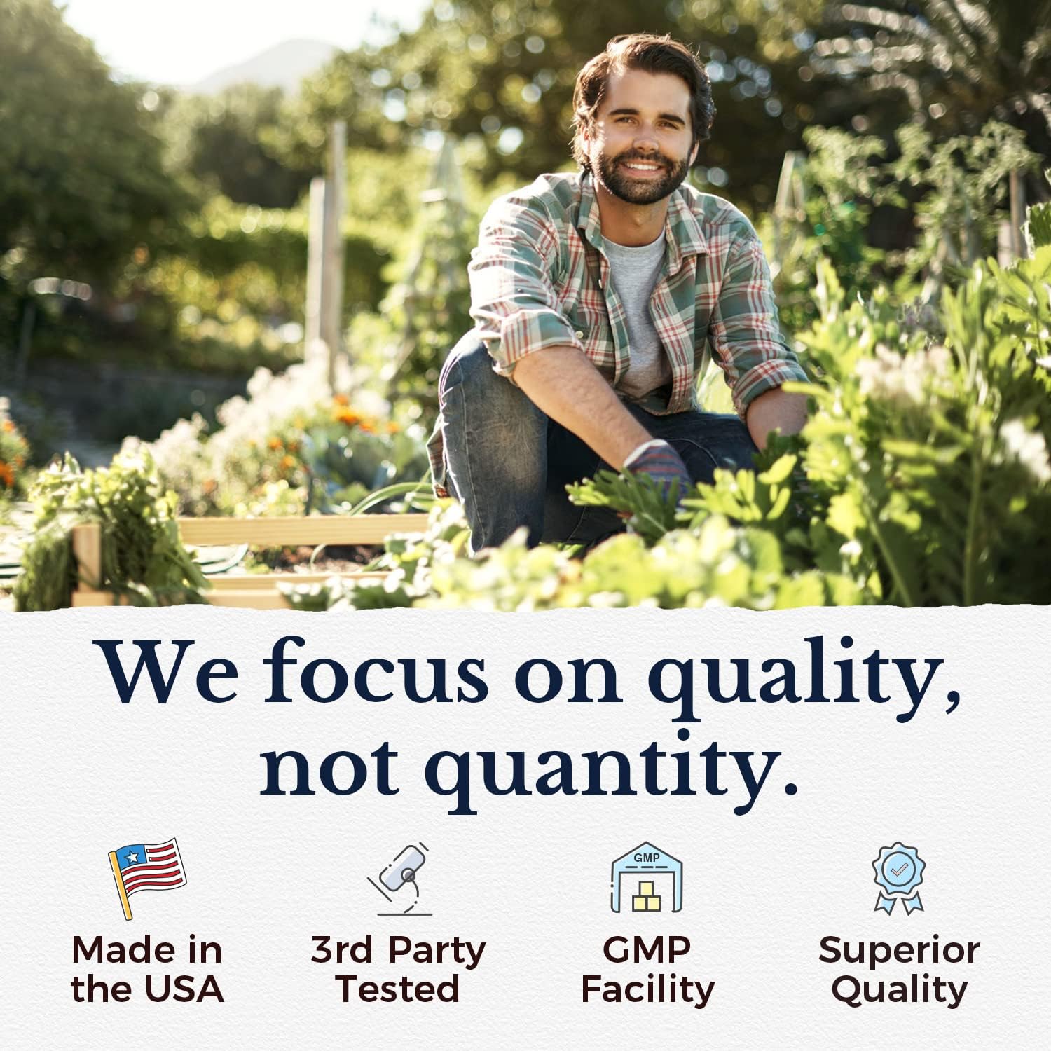 Ingredient panel for Vitalitown Zinc 50 mg