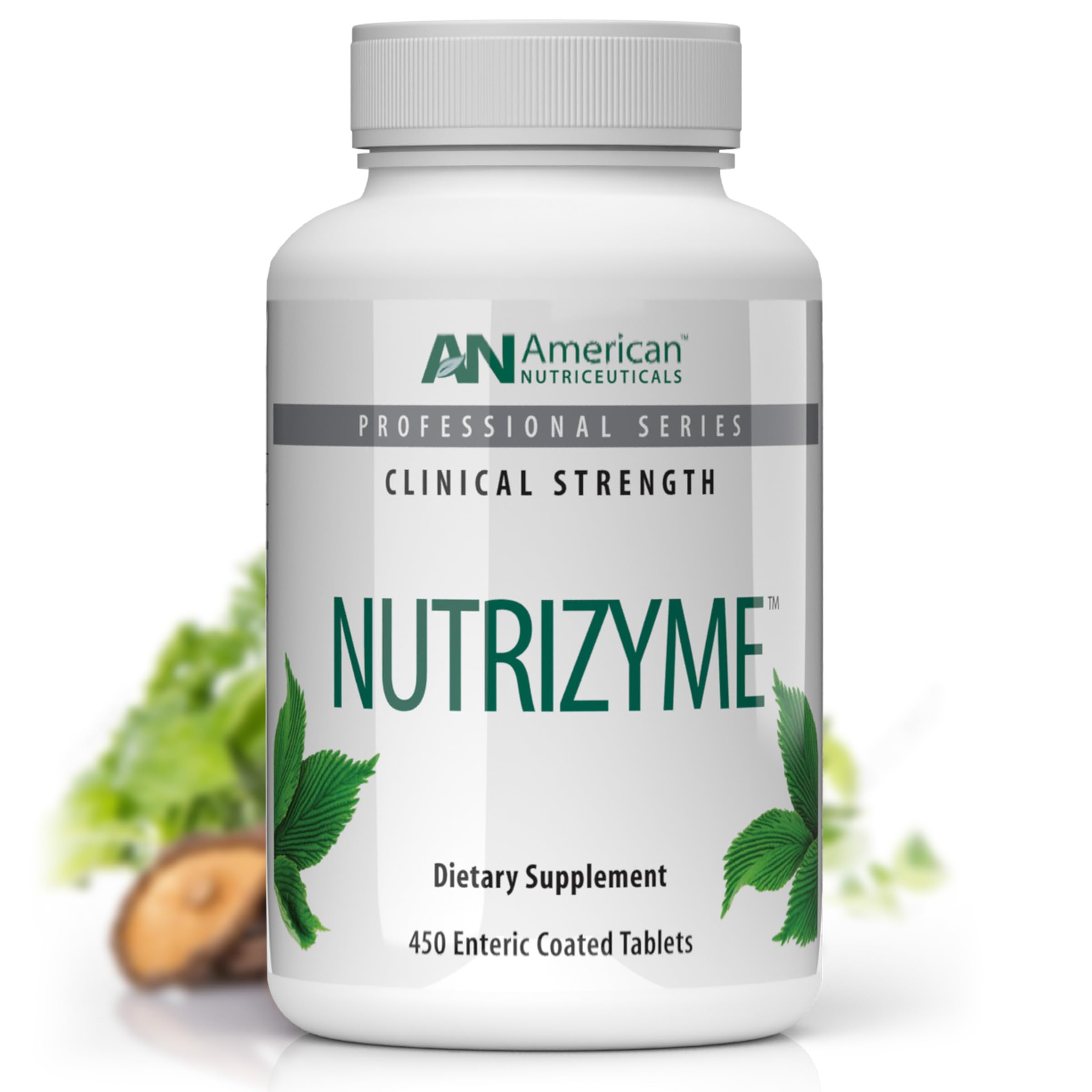 Bottle of Vitality C American Nutriceuticals Nutrizyme proteolytic enzymes