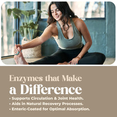 450-capsule Nutrizyme proteolytic enzymes bottle