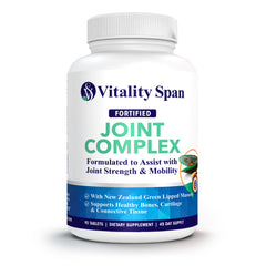 Vitality Span Advanced Joint Support bottle on white background