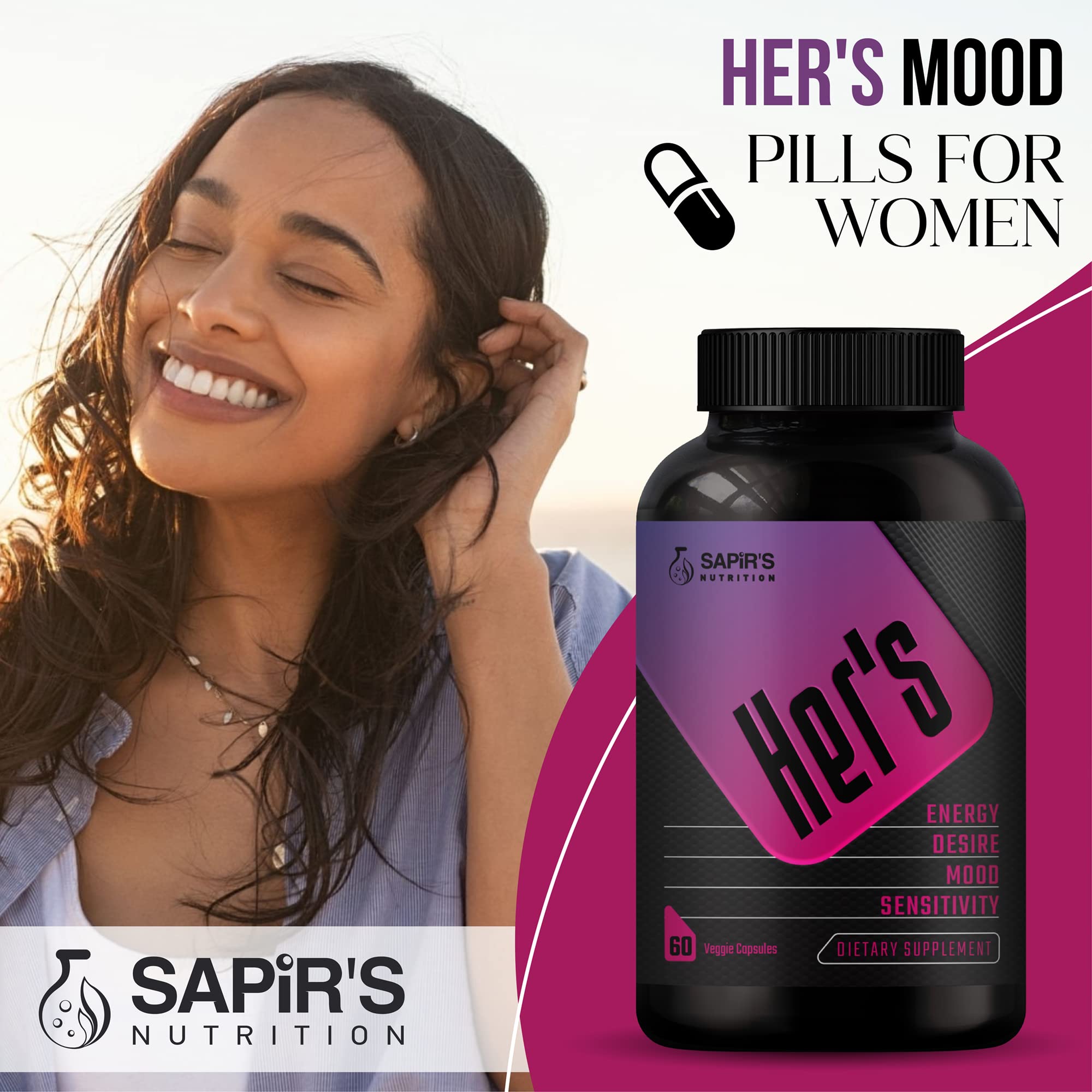 Vitality support for women packaging
