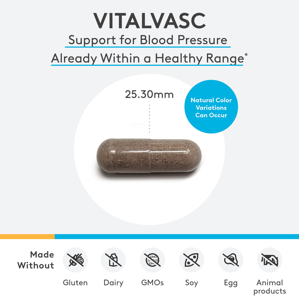 VitalVasc capsules packaging